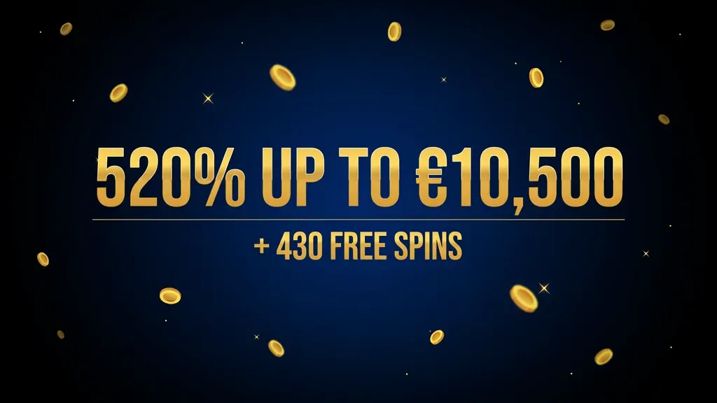 BravoPlay Welcome Bonus - 520% up to €10,500 + 430 free spins